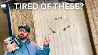 Stop Oversized Brad/Trim Nailer Holes Forever!