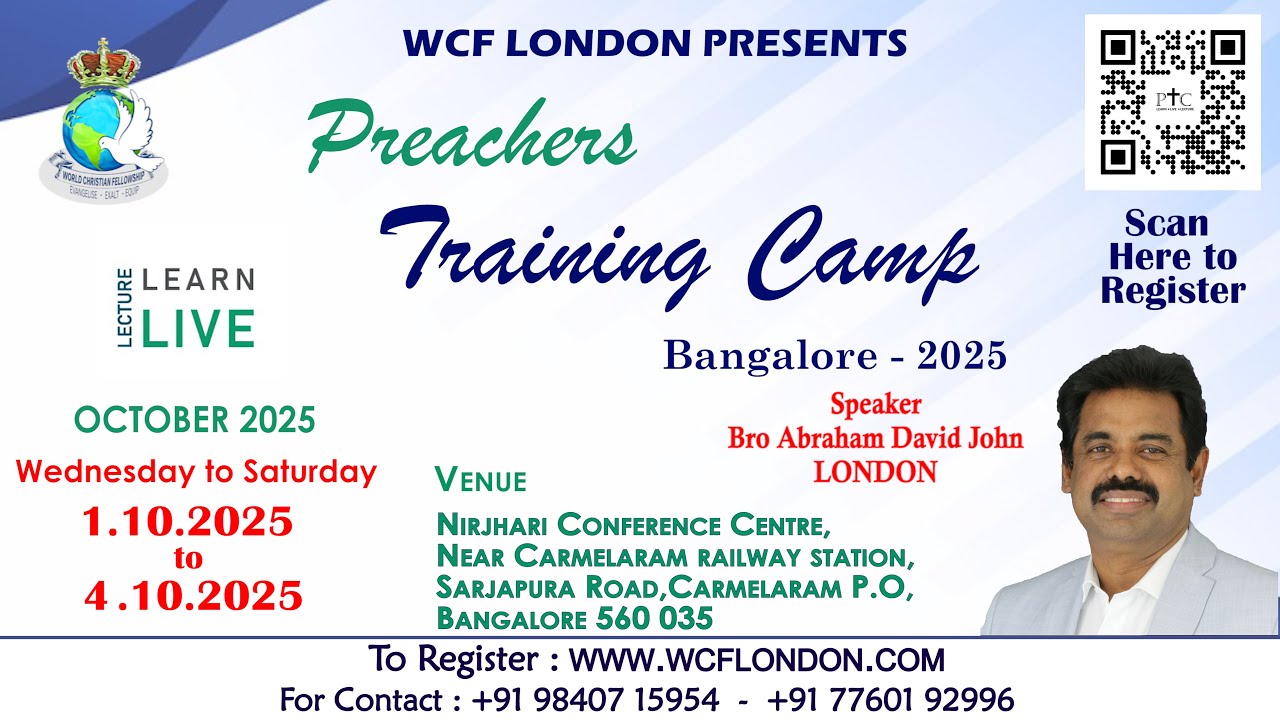 Preachers Training Camp