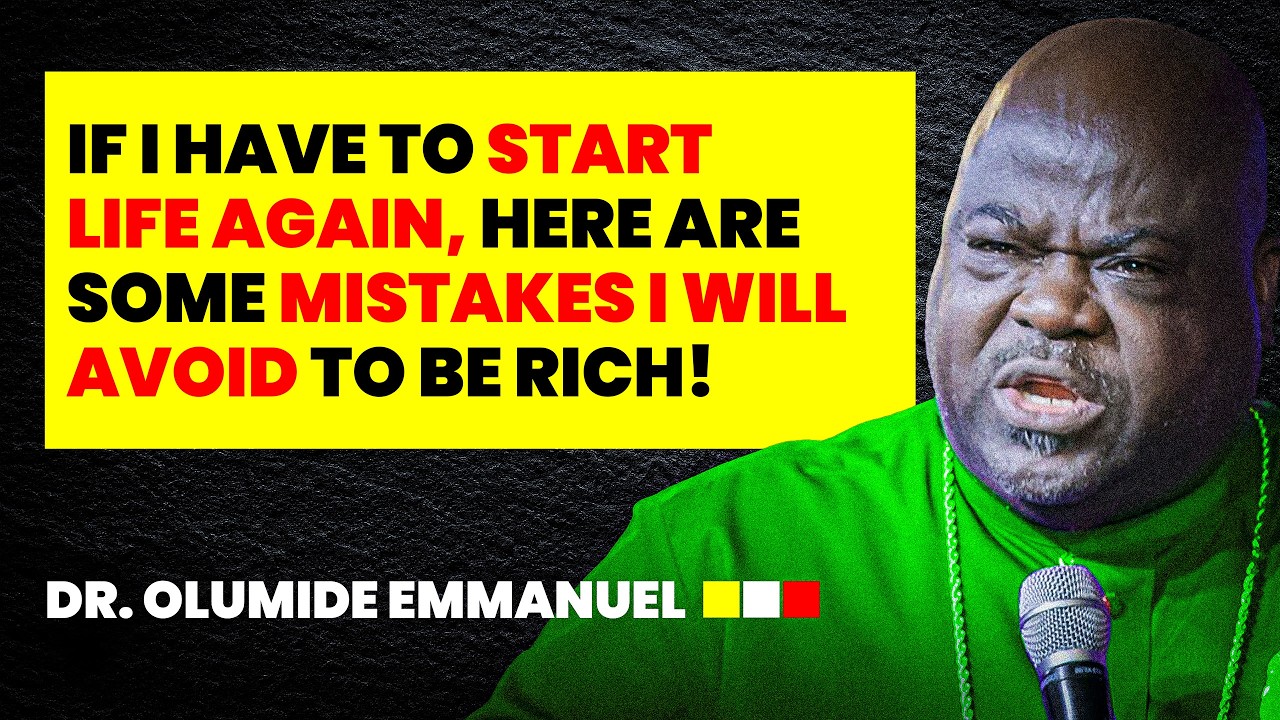 LESSONS TO TURN YOU INTO A RICH PERSON IN 2026 - DR. OLUMIDE EMMANUEL