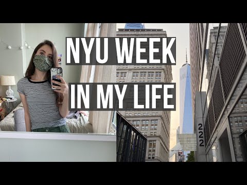 NYU First Full Week of Grad Classes | Week in My Life at SPS