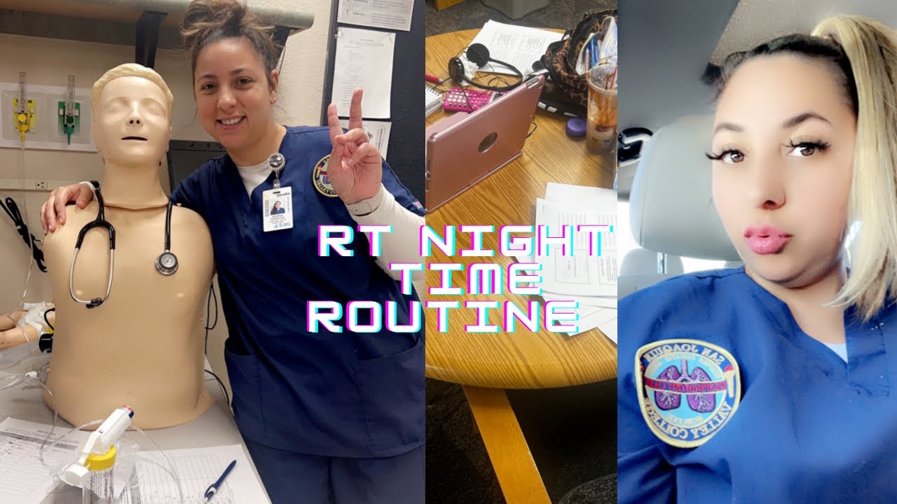 RT STUDENT NIGHT ROUTINE! ☺️ - YouTube