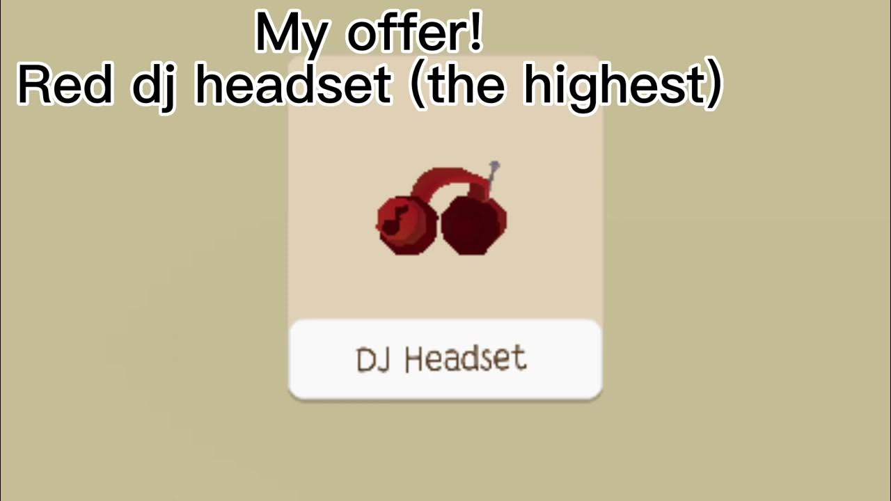 My offer for peach dj headset and lowest rc (I’m over) ajpw animaljam