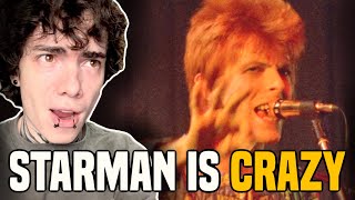 Gen Z PRODUCER First Time Reaction to David Bowie - Starman