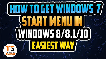 How To Get A Windows 7 Style Start Menu In Windows 8/8.1/10