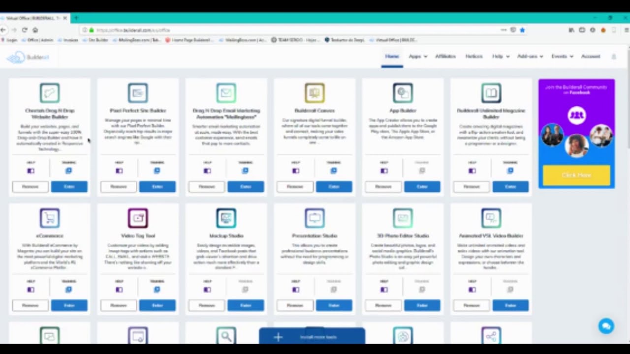 Builderall 4.0 - How to Create Website with Drag and Drop Cheetah Builder - Tutorial