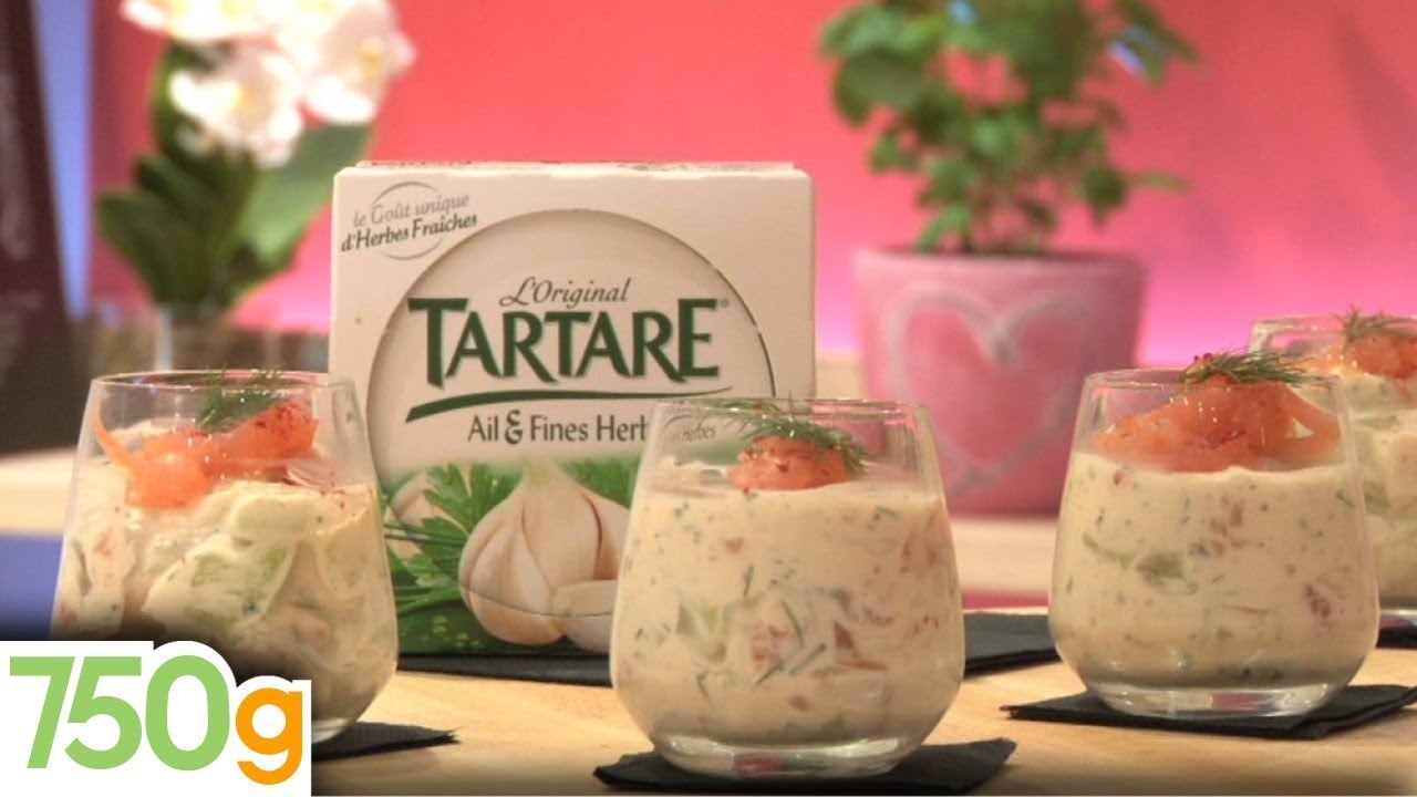 Verrine Fraicheur Saumon Fume Tartare Et Concombre 750g Youtube