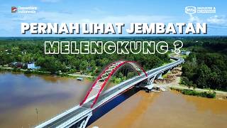 Pernah Lihat Jembatan yang Melengkung ?