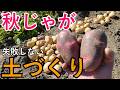 秋じゃが失敗しない土づくり！これやるとすごいことになります