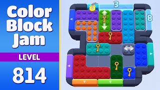 Color Block Jam Level 814 | Every Puzzle Solved! 🎯