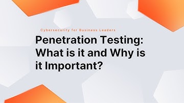 Penetration Testing: What Is It and Why Is It Important? (March 8, 2023)