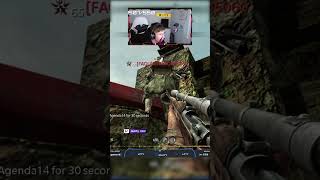I NINJA KILLED THE SNIPER CAMPER FROM BEHIND #callofduty #shorts