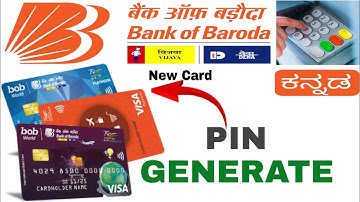 bob atm pin generation bank of baroda new atm card pin generation | Bank of Baroda pin generate