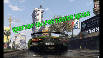 GTA5 Real Mods: Rooftop Eclipse Tower House | Grand Theft Auto V