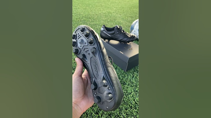 EP.7 รีวิวสตั๊ด 🚩Mizuno Morelia ll Made in japan • Dark iridium pack •