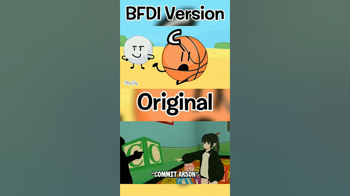 "A" Stands for Arson | BFDI Version vs Original Comparison