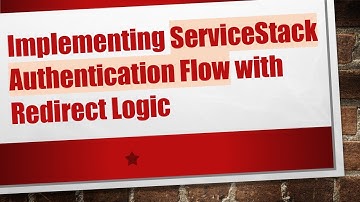 Implementing ServiceStack Authentication Flow with Redirect Logic