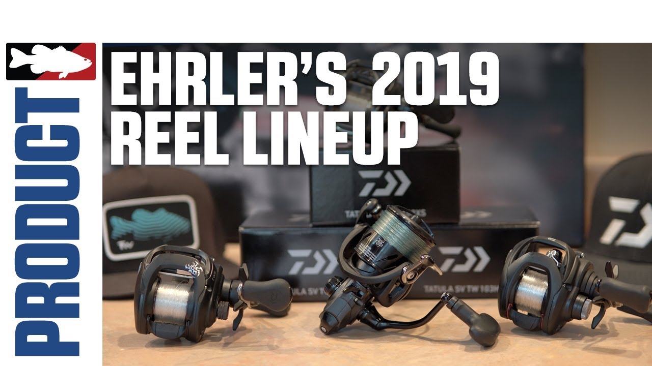 Brent Ehrler's 2019 Reel Lineup for the Bass Pro Tour