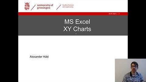 xy diagram MS Excel