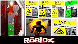 SCP 457 682 002 & More (The SUPER SCP Elevator By JAYDENTHEDOGEGAMES) [Roblox]