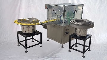 caps inserting wadding rotary wad punching lining machinery equipo de montaje de tapas