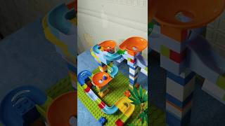 Satisfying Building Blocks Marble Run ASMR #MarbleRun #asmr #Satisfying #ToyBlocks #shorts