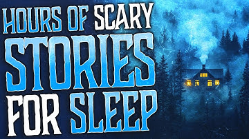 3 Hours of Scary Horror Stories for SLEEP | Black Screen with Soothing Rain Sounds