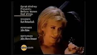 Oprah Winfrey Presents: Before Women Had Wings ABC Split Screen Credits (Update #5)