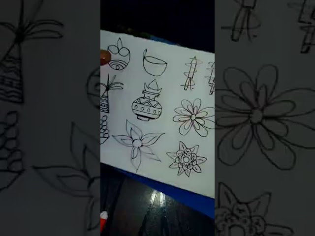 DIY Diwali stiker making video 🌼💐 and Happy Diwali to all of you 🪔🙏😊#shorts