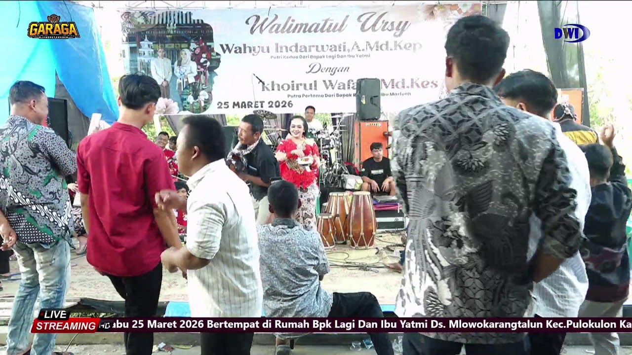 ⭕️LIVE GARAGA JHANDHUT “ Wedding Wahyu \u0026 Wafa - AGS Audio