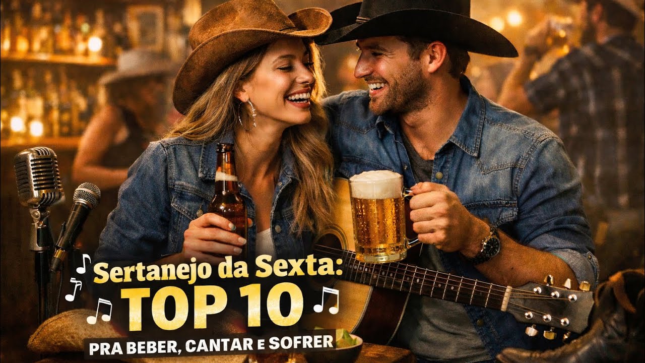 🎶 Sertanejo da Sexta: Top 10 Pra Beber, Cantar e Sofrer