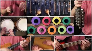Jingle Bells with Classroom Instruments
Arranged and performed by Kalani Das, MT-BC
World Drum Club is supported by musicians who appreciate quality content. Patrons have access to more content, resources, video chats, and more. Join World Drum Club at http://patreon.com/kalani
Instruments: Cajon, Congas, Sleigh Bells, Claves, Alto Glock, Joia Tubes, Ukulele, U-Bass.
Peripole Classic Ukulele: http://peripole.com
Joia Tubes: http://joiatubes.com
Show your percussion attitude!
https://teespring.com/stores/world-drum-club
Kalani’s website: http://kalanimusic.com
Mindfulness Teachings: http://kalanidas.com/
Kalani is a Professional Percussionist, Orff-Schulwerk Certified Music Educator and Board-Certified Music Therapist (MT-BC). He presents classes and workshops all over the world for people of all ages.
Musical Games for Groups - Full Course - START FOR FREE
Rumble Ball https://www.patreon.com/posts/drum-fun-rumble-30527466
Clapandele https://www.patreon.com/posts/drum-fun-39531920
Drum Call https://www.patreon.com/posts/drum-fun-drum-39643249
Drum Stories https://www.patreon.com/posts/drum-fun-drum-39676014
Echoes https://www.patreon.com/posts/drum-fun-echos-39737633
Flocks in Socks https://www.patreon.com/posts/drum-fun-flocks-39737977
Congas - Full Course - START FOR FREE
Congas https://www.patreon.com/posts/play-congas-01-39576914
Preparing to Play https://www.patreon.com/posts/play-congas-02-39642715
Warm-up and Base Tone https://www.patreon.com/posts/play-congas-03-39642831
Open and Slap Tones https://www.patreon.com/posts/play-congas-04-39642885
Hand/Fingers Technique https://www.patreon.com/posts/play-congas-05-39647634
Practice Patterns https://www.patreon.com/posts/play-congas-06-39675431
Calypso Rhythm https://www.patreon.com/posts/play-congas-07-39675504
Play Cajon - Full Course - START FOR FREE
https://www.patreon.com/posts/play-cajon-1-of-30036905
Preparing to Play https://www.patreon.com/posts/play-cajon-2-of-30039653
Primary Techniques https://www.patreon.com/posts/play-cajon-3-of-30039850
Alternative Techniques https://www.patreon.com/posts/play-cajon-4-of-30044844
Exercises https://www.patreon.com/posts/play-cajon-5-of-30298244
Popular Rhythms, Part 1 https://www.patreon.com/posts/play-cajon-6-of-30343353
How to Play Bongos - Full Course - START FOR FREE
How to Choose a Set of Bongos https://www.patreon.com/posts/how-to-choose-of-37037351
How to Hold Bongos https://www.patreon.com/posts/how-to-hold-27472950
Bongo Course – Lesson 1 – Basic Tones https://www.patreon.com/posts/bongo-course-1-51061260 Bongo Course – Lesson 2 – Martillo Pattern https://www.patreon.com/posts/bongo-course-2-51061712 Bongo Course – Lesson 3 – Martillo Variation 1 https://www.patreon.com/posts/bongo-course-3-1-51061922 Easy Bongo Grooves https://www.patreon.com/posts/easy-bongo-52232237
The Drum Circle - A Musical Approach A Musical Approach https://www.patreon.com/posts/drum-circle-37127401
Drum Circles Defined https://www.patreon.com/posts/drum-circle-37127621
A Welcoming Experience https://www.patreon.com/posts/drum-circle-03-37263685
Drum Circle Culture https://www.patreon.com/posts/drum-circle-04-37358108
Books by Kalani:
All About Congas: https://amzn.to/2qkUdZ6
All About Bongos: https://amzn.to/2JBeFxx a All About Jembe: https://amzn.to/2JAe67l
All About Hand Percussion: https://amzn.to/2EASxzI
West African Drum & Dance: https://amzn.to/2GQ5Y0w
Together in Rhythm: https://amzn.to/2JCDN7k
The Amazing Jamnasium: https://amzn.to/2GRQ89G Recorders in Rhythm: https://amzn.to/2GS2SZV
Kalani’s World Rhythms: https://amzn.to/2GRfUHr
The Way of Music - Creating Sound Connections in Music Therapy: https://amzn.to/2GQZhzp
Order Zenko, Spacedrum, Tinka Tong, and Sansulas through our link to WePlayWellTogether https://www.weplaywelltogether.com/?ref=n5lfnejlarx
Joia Tubes: https://joiatubes.com/models.html Use the promo code ‘Kalani’
Keywords: drumming, percussion, rhythms, world drumming, classroom, education, lesson, curriculum, teaching, music, timing, patterns, techniques, sound, sounds, musical, musicality, congas, bongos, djembe, cajon, dundun, surdo, cowbell, claves, maracas, woodblock, chimes, cymbal, bell, triangle, maracas, shaker, caxixi, rattle, scraper, guiro, front, shakere, agogo, gankogui, drum circle facilitation, community drumming facilitation Jingle Bells with Classroom Instruments