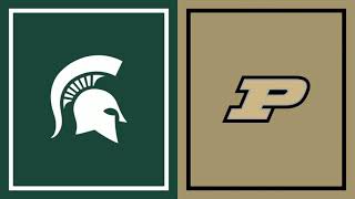 Purdue at Michigan State | B1G Basketball | First Half Highlights