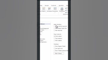 Sparx EA Showing and Hiding Status Bar