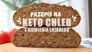 PYSZNY CHLEB KETO BEZ MĄKI I DROŻDŻY. Low carb. Dieta keto. Zdrowe odżywianie. Zdrowe jelita.