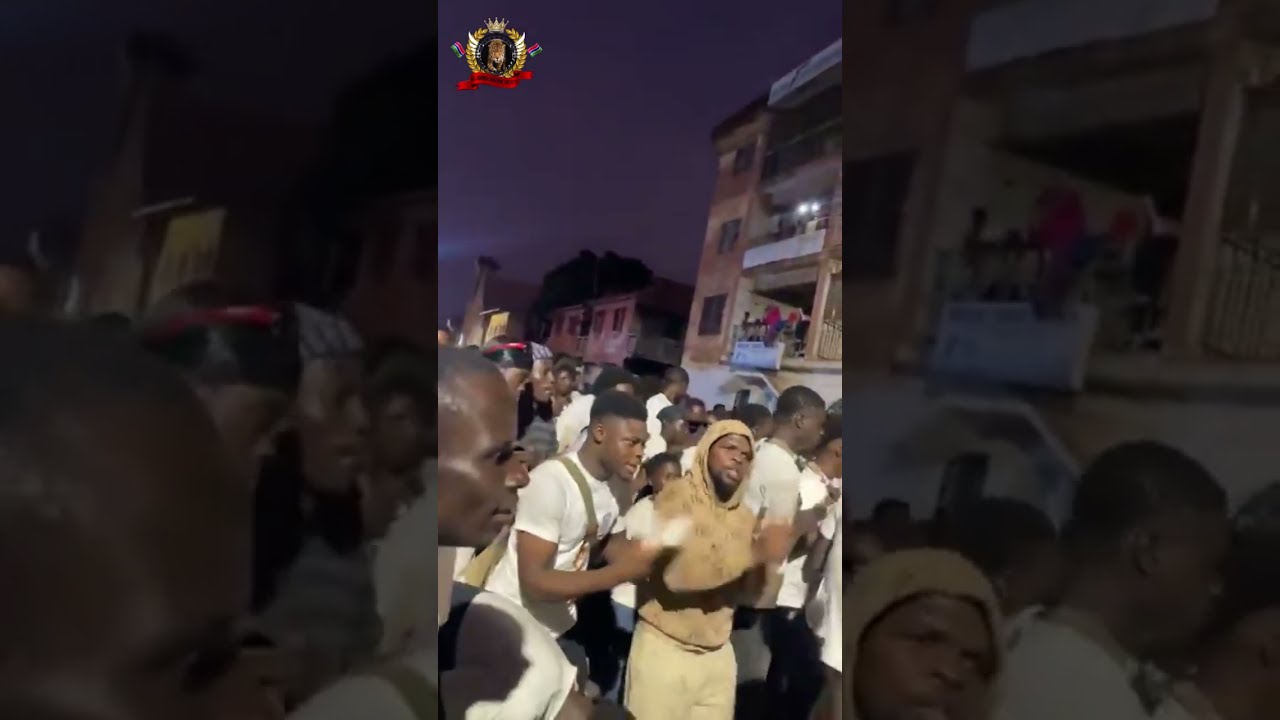 Odilleh hunting society, The Gambia burial play for their late “Olu kweshi Zilo” part 2.