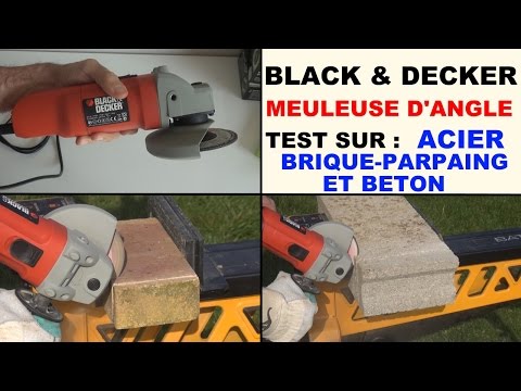 Електрически ъглошлайф BLACK+DECKER KG2000 #k7IbpSpLinE