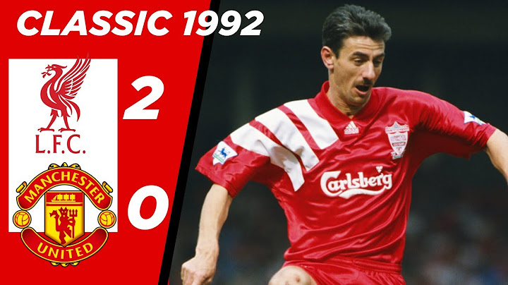 Liverpool vs Manchester United 2-0 1992 | EPL 91/92 Week 41 | Extended Highlights