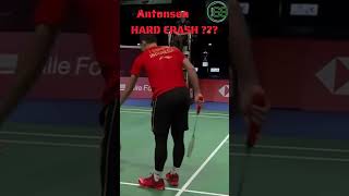 HARD CRASH ??? Antonsen Vs Jonatan Christie Badminton Skill Mania Video Lovers Player World Match