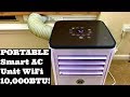 JHS Portable Smart AC Unit With WiFi 10K BTU Review