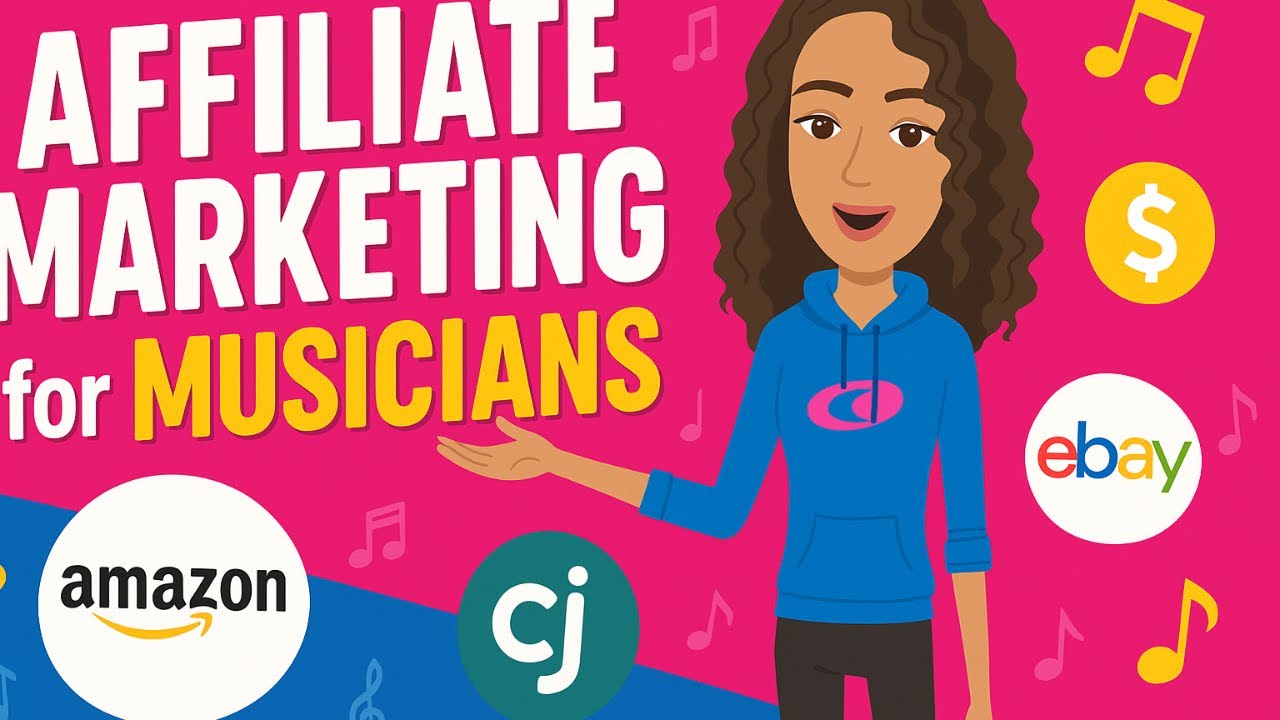 Affiliate marketing for musicians 2025  (For The Beginner)