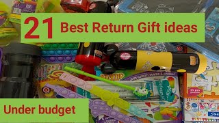 Returns Gifts Ideas For Birthday Party/Returns Gifts Ideas/Under Budget #vommoms #Kidsreturngifts screenshot 2