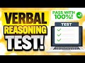 Verbal Reasoning Test Quiz