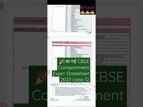 CBSE class 12