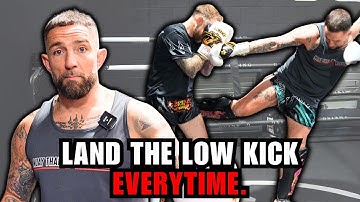 Top 5 Devastating Ways to Land the LOW KICK | Liam Harrison Breakdown