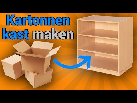 Wonderbaar 3 Dingen die je met een kartonnen doos kan doen! - YouTube JJ-57