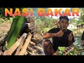 EXPERIMEN MASAK NASI DALAM BAMBU. KOK GINI HASILNYA