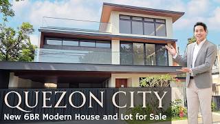 House Tour QC119  • "A Splendid Family Home near Katipunan Ave.!" • NEW 6BR House & Lot for Sale