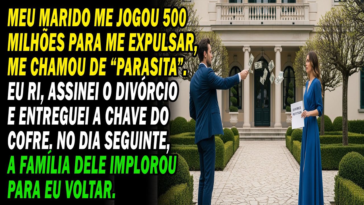 Quando ele atirou os vinte mil euros na minha cara, eu podia ter ajoelhado e implorado. Mas eu já não era a mesma mulher que há oito anos trocara o brilho do meu diploma por um avental e a...