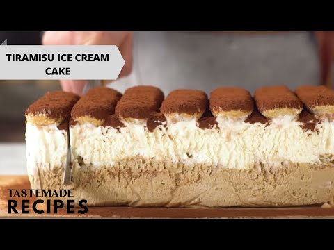 Video: Tiramisu Ice Cream Cake