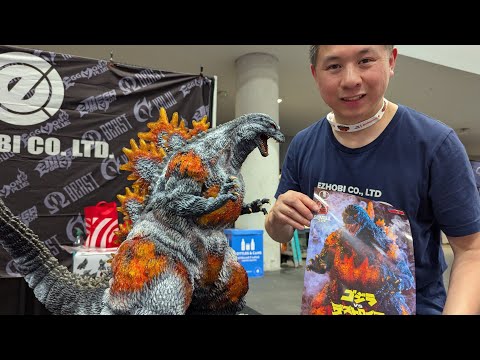 Ezhobi Booth at NYCC 2025 Godzilla Omega Beast and More